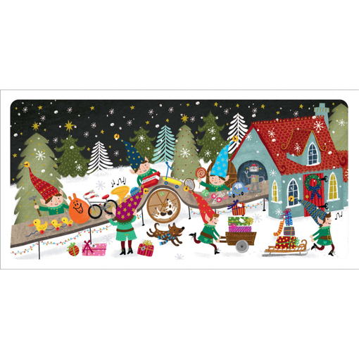 Слика на Новогодишна честитка ФАБРИКА ЗА ИГРАЧКИ, Les Enchantées - Pictura