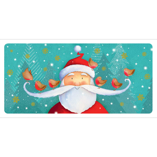 Слика на Новогодишна честитка ПРИЈАТЕЛОТ НА ПТИЦИТЕ, Les Enchantées - Pictura