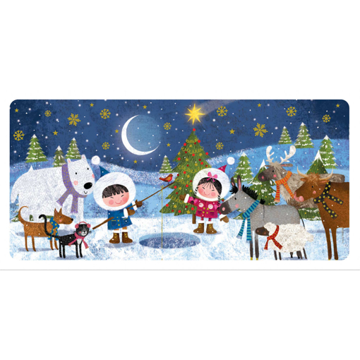 Слика на Новогодишна честитка МАЛИ ЕСКИМИ, Les Enchantées - Pictura