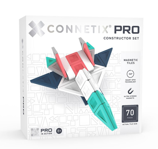 Слика на Connetix - ПРО комплет за конструкции (70 плочки)
