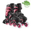 Слика на Ролери GO SKATES LIGHTS (Корално розови, број 34-37) - Globber