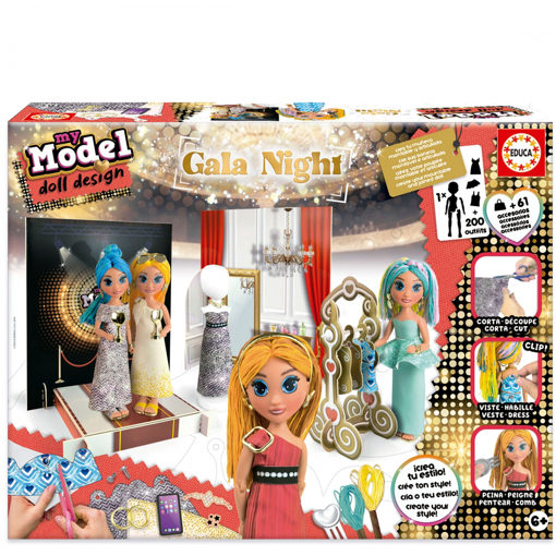 Слика на Креативен комплет - Моден дизајнер ГАЛА ВЕЧЕР - Educa