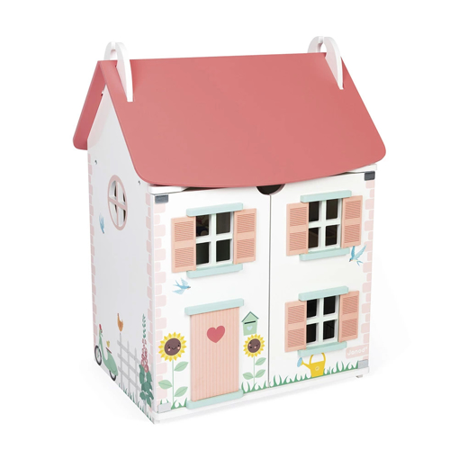 Слика на Дрвена куќичка за кукли - Janod