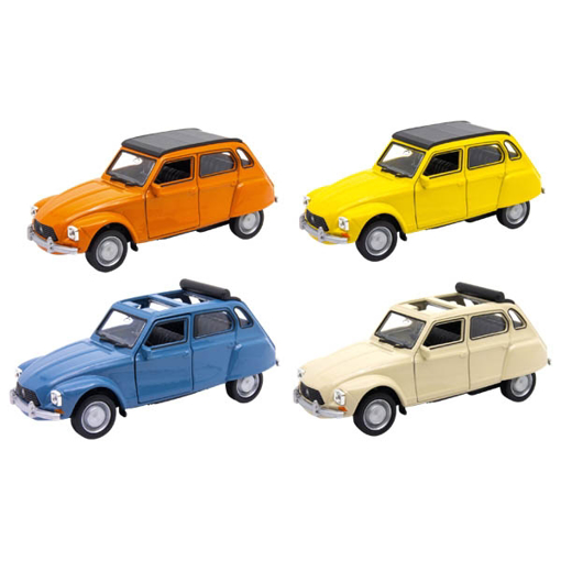 Слика на Citroen Dyane - Метален модел на автомобил, Размер: 1:34-39, Должина: 12 cm( Welly)