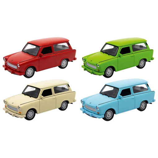 Слика на Trabant 601 - Метален модел на автомобил, Размер: 1:34-39, Должина: 12 cm( Welly)