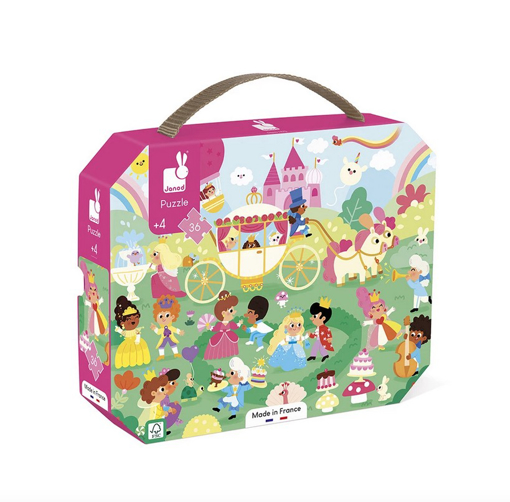 Слика на Сложувалка „Принцези“,  36 парчиња- Janod