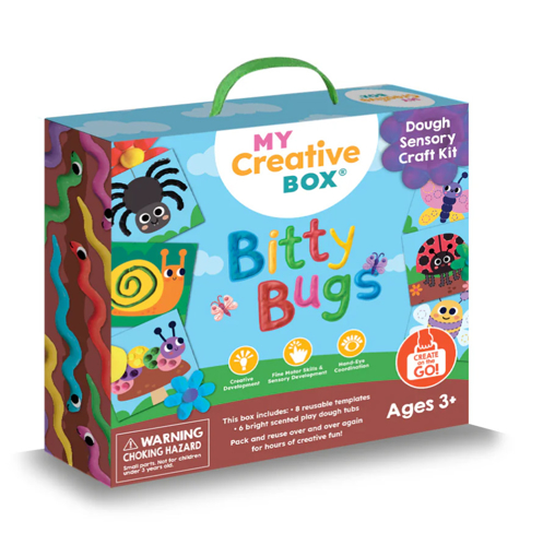 Слика на ИНСЕКТИ (Комплет за креативни активности со миризлив пластелин) - My Creative Box