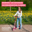 Слика на Тротинет HUDORA BigWheel® 205 Advanced Daydream Edition, Flowers