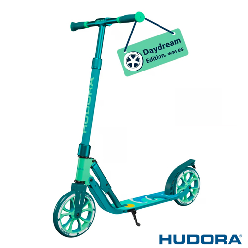 Слика на Тротинет HUDORA BigWheel® 205 Advanced Daydream Edition, Waves