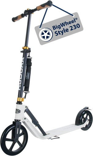 Слика на Тротинет HUDORA BigWheel® Style 230 (Бел)