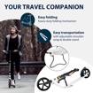 Слика на Тротинет HUDORA BigWheel® Style 230 (Бел)