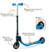 Слика на Тротинет ON&GO HORIZON 5.0 BLUE - Mondo Toys