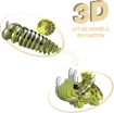 Слика на EUGY Tricera, Triceratops 3D Сложувалка - EUGY