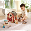 Слика на Дрвен комплет за игра СРЕЌНАТА ФАРМА (33 елементи)- Hape International