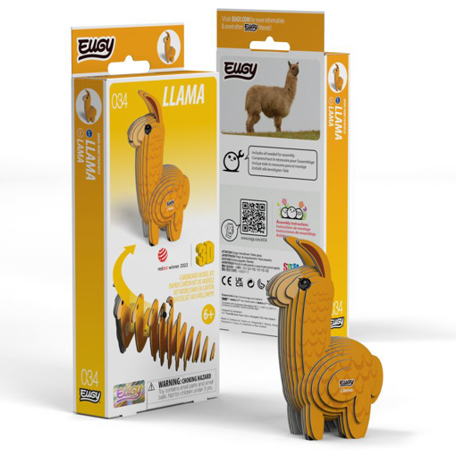 Слика на EUGY Llama, Лама 3D Сложувалка - EUGY