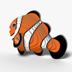 Слика на EUGY Clownfish 3D Сложувалка - EUGY