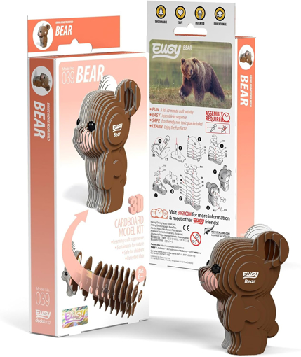 Слика на EUGY Bear, Мечка 3D Сложувалка - EUGY