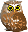 Слика на EUGY Owl, Буф 3D Сложувалка - EUGY