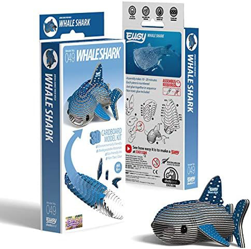 Слика на EUGY Whale Shark, Кит ајкула 3D Сложувалка - EUGY