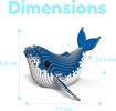 Слика на EUGY  Humpback Whale, Грбав кит 3D Сложувалка - EUGY