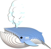 Слика на EUGY Blue Whale, Син кит 3D Сложувалка - EUGY