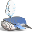 Слика на EUGY Blue Whale, Син кит 3D Сложувалка - EUGY