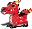 Слика на EUGY Red Dragon, Црвен Змеј 3D Сложувалка - EUGY