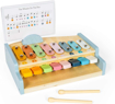 Слика на Детско дрвено Xylo Piano – 2 во 1 ксилофон и пијано – Bigjigs Toys