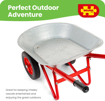 Слика на Детска метална количка за градина – Wheelbarrow – Bigjigs Toys