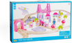 Слика на Дрвен железнички сет „Самовилски Град“ 75 парчиња– Fairy Town Train Set – Bigjigs Toys