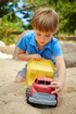 Слика на Кипер Камион, жолт/црвен – Green Toys