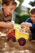 Слика на Кипер Камион, жолт/црвен – Green Toys