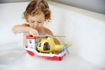 Слика на Спасувачки брод со хеликоптер – Green Toys