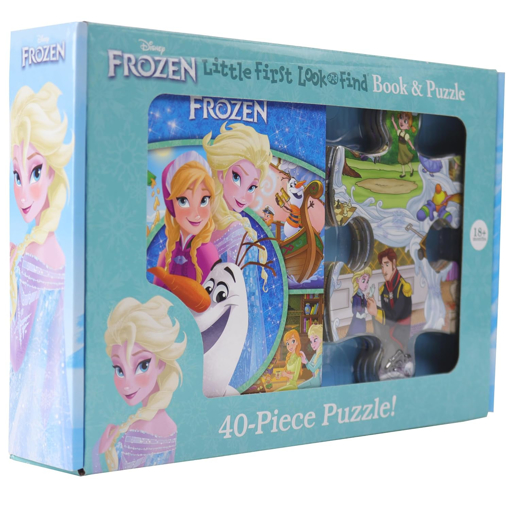 Слика на Disney Frozen - Little First Look and Find Activity Book and 40-Piece Puzzle