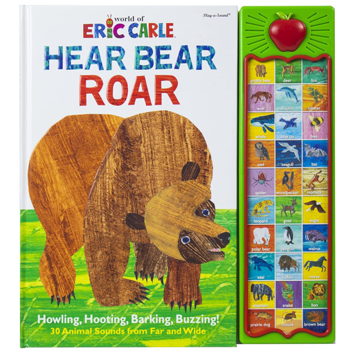 Слика на World of Eric Carle: Hear Bear Roar Sound Book