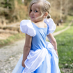 Слика на Once Upon a Princess Glass Slipper ПЕПЕПЛАШКА  фустан, 7–8 години – GREAT PRETENDERS
