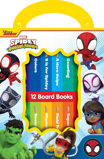 Слика на Disney Junior Marvel Spidey and His Amazing Friends: 12 Board Books