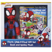 Слика на Disney Junior Marvel Spidey and His Amazing Friends: Spidey on the Go! First Look and Find Gift Set Book and Spidey Plush