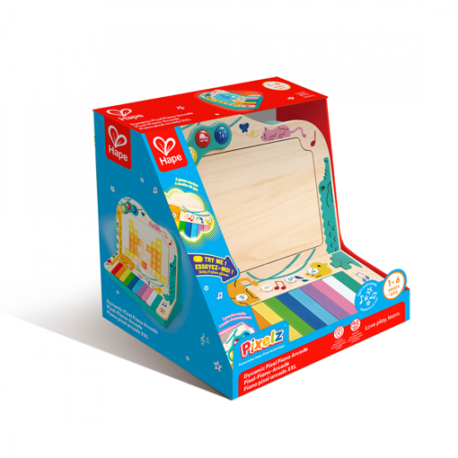 Слика на Интерактивна играчка, Pixelz ПИЈАНО Arcade - Hape