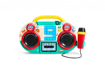 Слика на Интерактивна играчка, Pixelz Boombox КАСЕТОФОН СО МИКРОФОН - Hape