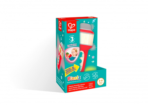 Слика на Интерактивна играчка – Pixelz МИКРОФОН -  Hape