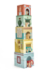 Слика на Дрвен сет, Кула со животни, 10 делови The Met Museum  - Hape