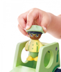 Слика на Сет за игра со трактор, фигури и книга, 6 делови – Hape
