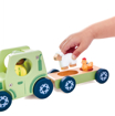 Слика на Сет за игра со трактор, фигури и книга, 6 делови – Hape