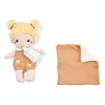 Слика на Мека кукла со носилка Baby Méla, 21 cm - Lilliputiens