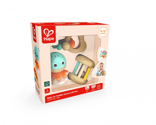 Слика на Сет за сензорен развој, 3 парчиња -  Hape