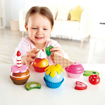 Слика на Дрвен сет за игра, Мафини, 18 делови - Hape