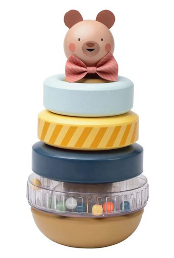 Слика на Бебешка играчка, Кула со прстени за нижење МЕЧЕ –  Taf Toys