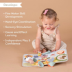 Слика на Сензорна табла со активности Peek, Pop & Play – Taf Toys