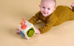 Слика на Сензорна силиконска коцка Peek & Play – Taf Toys